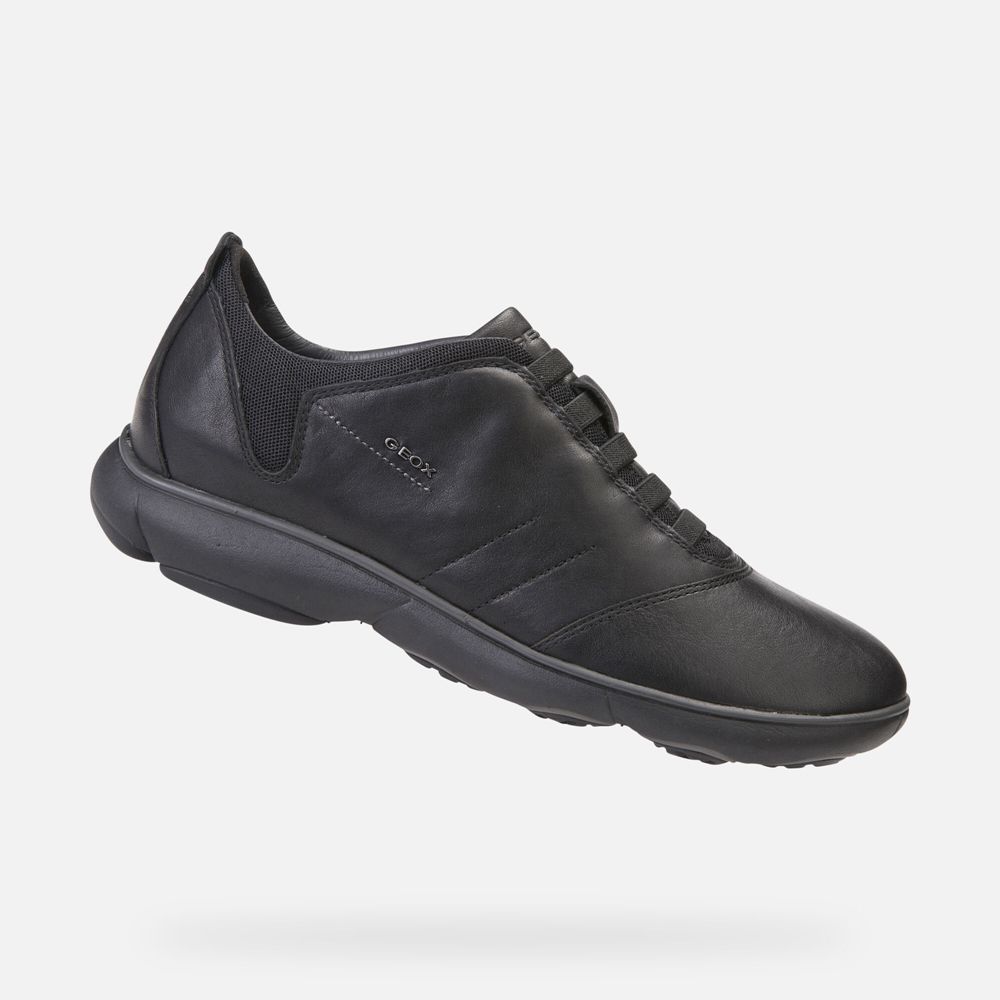 Geox France - Basket Geox Homme Pas Cher - Geox Nebula Noir